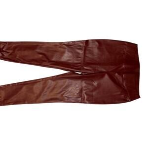Macy's Faux leather pants SIze 16 NWT